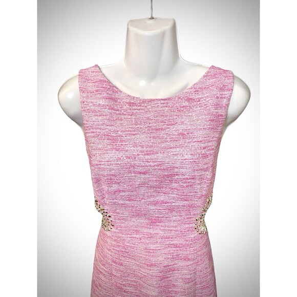 LILLY PULITZER~Catie Shift Dress Resort Pink Tropics Resort Boucle~Size 8~ $278 - Picture 9 of 16